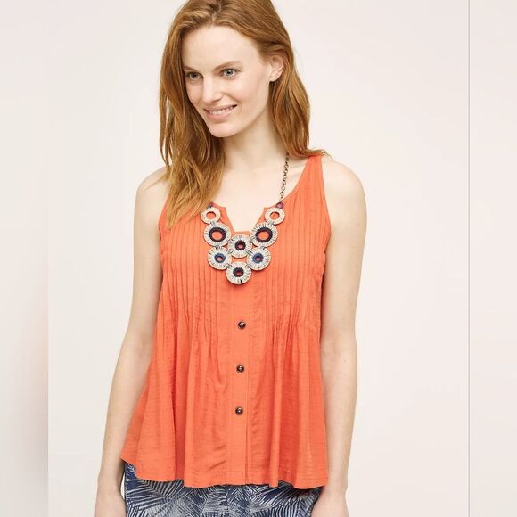Maeve Anthropologie Saona Swing Tank Women's Size 0 - Picture 1 of 8